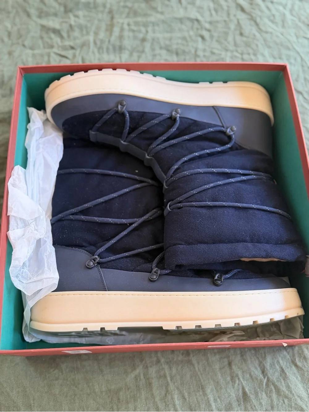 LORO PIANA Men's Snow Wander Quilted Boots
